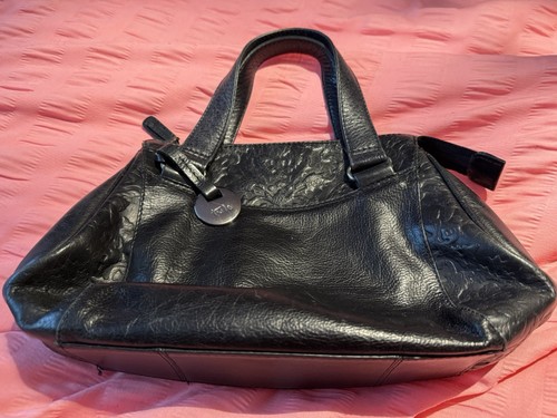 Tula small black leather - small,