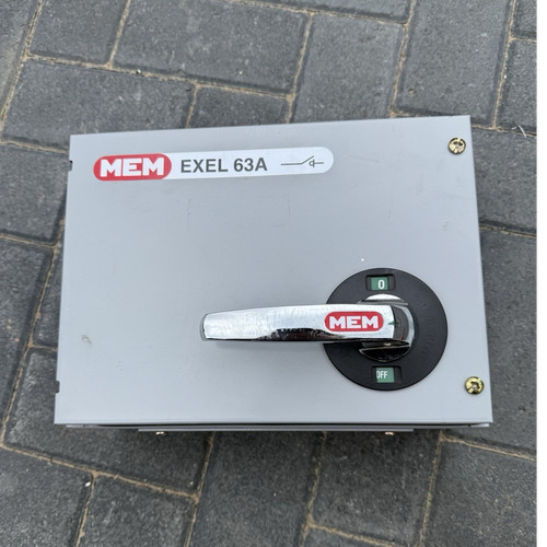 Mem exel 63a pole wall - 63a, 3