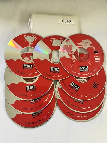 Eiiix sampler cd rom - e-mu,