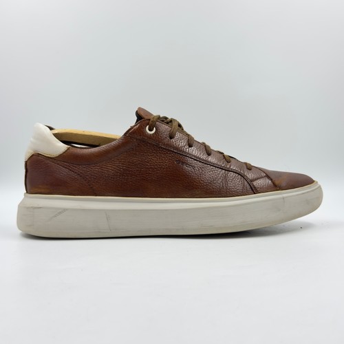 Geox deiven mens brown leather - deiven,