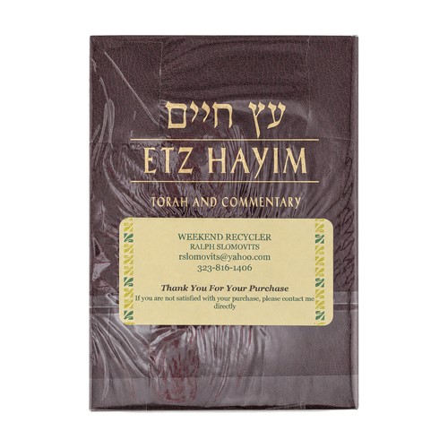 Etz hayim torah and - etz,