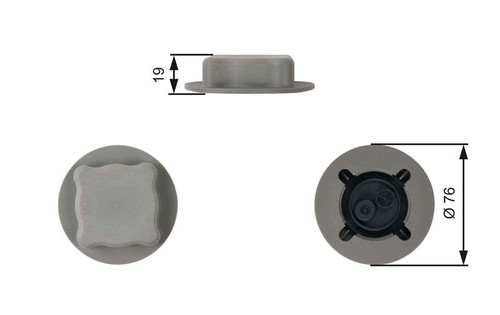 Coolant tank cap fits volvo - fits,