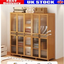 2/3 Doors Wardrobe Bamboo