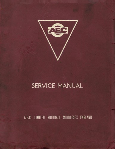 Aec engine manuals - aec,