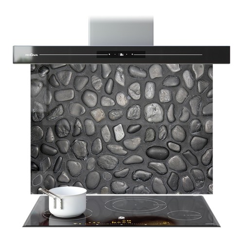 Kitchen glass splashback - glass,