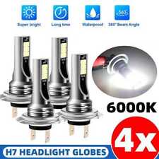 4pc H7 LED Headlight Replace Xenon Hi/Low Beam Kit Bulbs White Canbus Error Free
