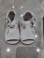 White baby girl - , leather