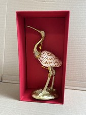 Baci Manzia  Stork Ornament