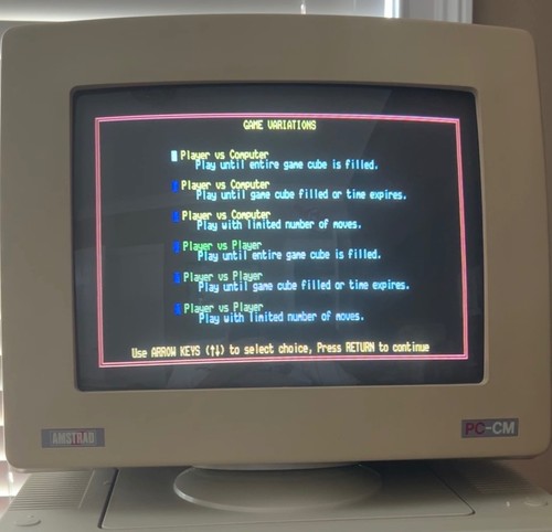 Vintage amstrad model 13 - pc-cm,
