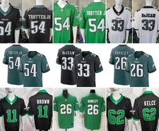 Men's NFL Barkley #54#33#62#11#0 Philadelphia Eagles American Football Jerseys
