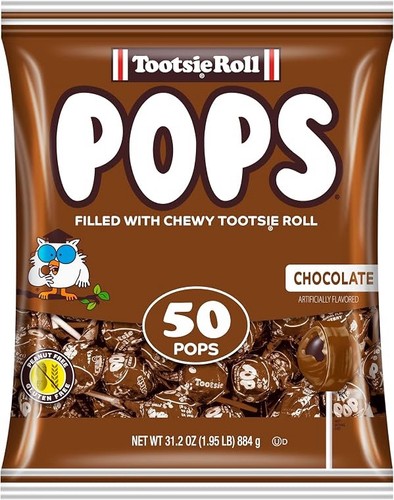 Tootsie pops chocolate - tootsie,
