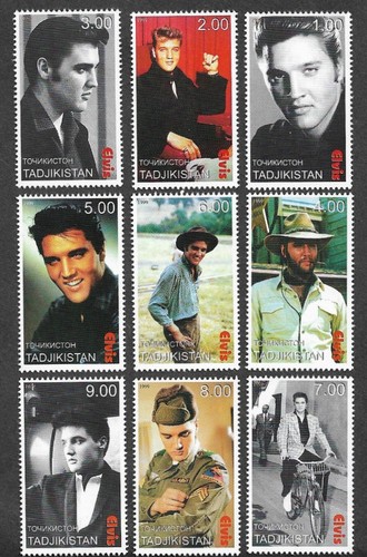 Elvis presley stamps - elvis,