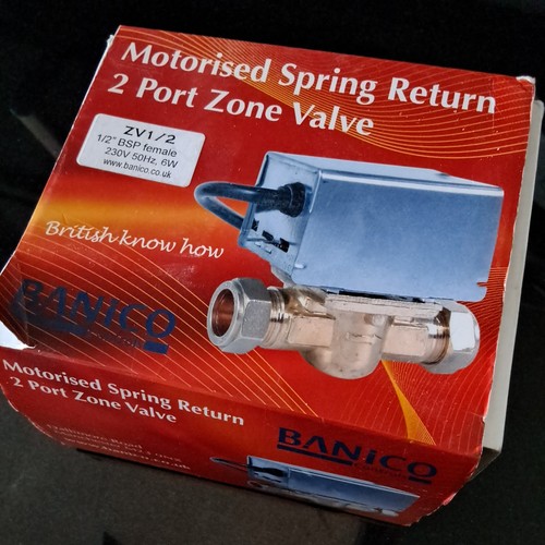 Motorised spring return port - return,