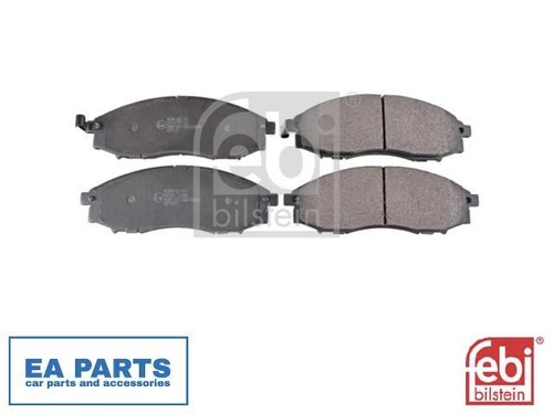 Brake pad set disc - pad, for
