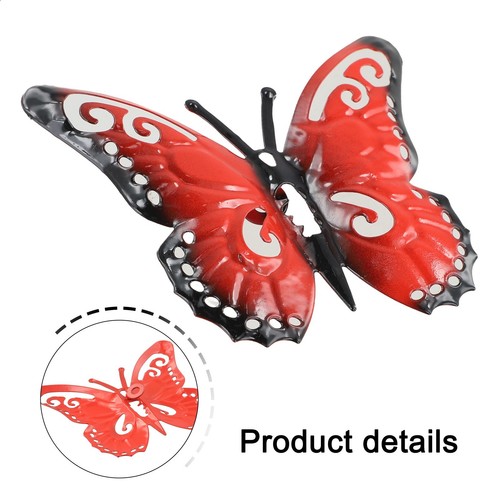 Handcrafted metal butterfly - handcrafted,