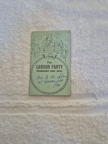 Vintage 1946 labour party - vintage,