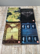 Game Of Thrones Complete Seasons 1-6 Dvds On 4 x Box Sets - All 50 Episodes
