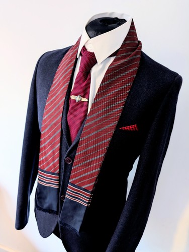 Men vintage stripe red - stripe,