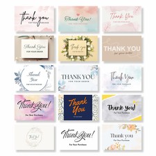 Thank You For Your Purchase/Order Cards Small Business Card 400gsm, 20/250 Pack