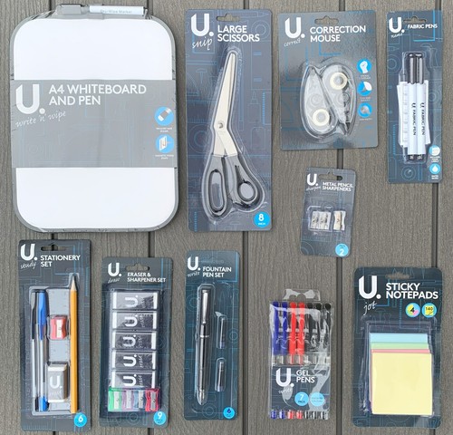 10pc stationery bundle gel - 10pc,