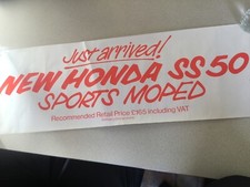 Honda SS50 Moped Motorcycle