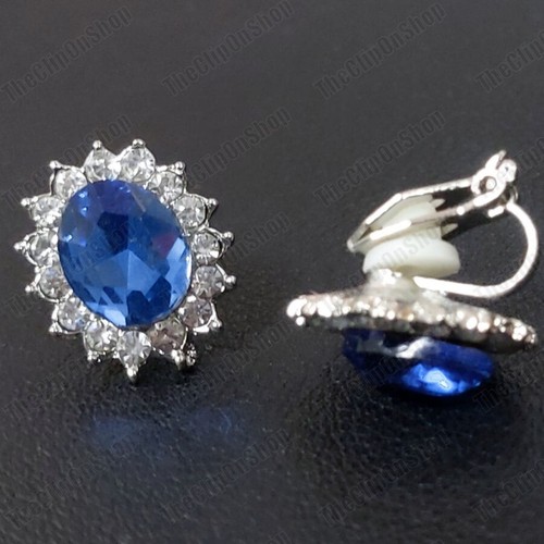 Clip classic blue oval - clip,