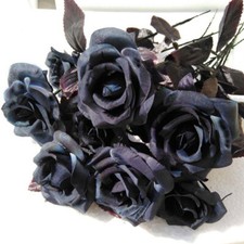 Gothic Artificial Silk Flowers
