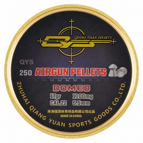 Qys airgun pellets domed - qys, .22
