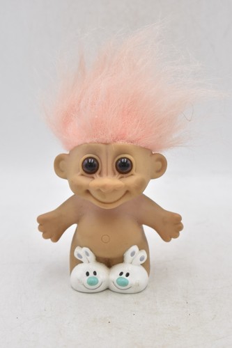 Vintage russ berrie troll - russ, doll