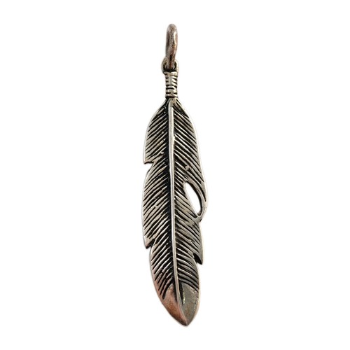 925 sterling silver feather - 925,