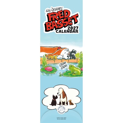 Fred basset slim - fred, calendar