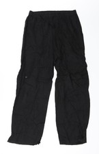 Saloos Womens Black   Trousers