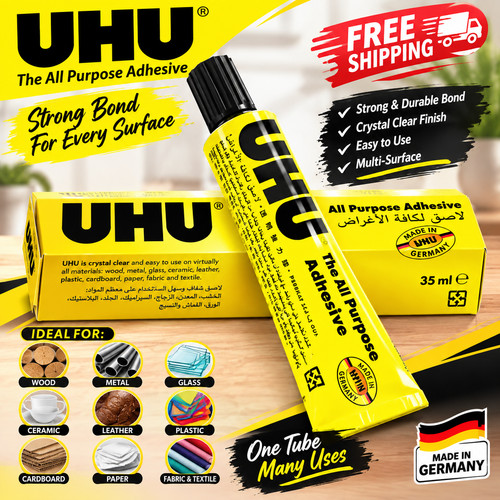 Uhu all purpose adhesive - purpose, glue
