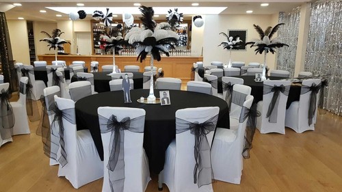 Used spandex wedding chair - spandex,