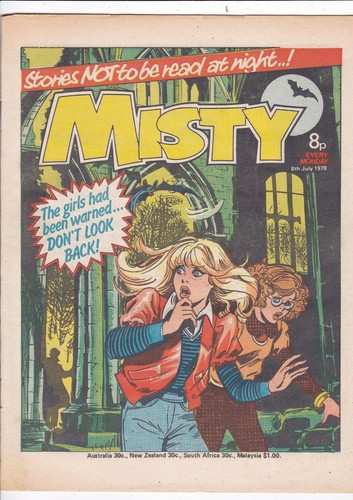 Misty comic 8th - misty, july