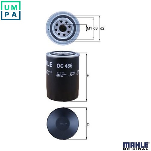 Oil filter 486 for santana - oil, oc