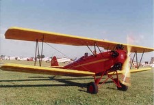 Fleet Biplane   Sport Scale  62 in  RC AIrplane Printed Plans   