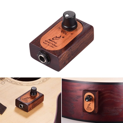 Adeline wooden guitar - guitar, pickup
