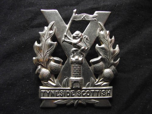 Tyneside scottish cap badge - tyneside,