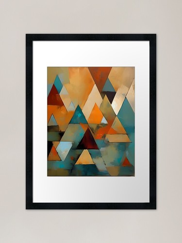 Triangles copper - in, copper,