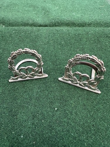 Solid silver place - place, card