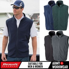 Unisex Fleece Bodywarmer Mens