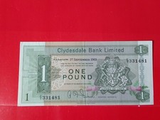 Clydesdale Bank limited £1