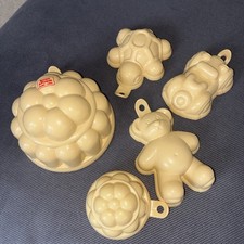 Five Vintage Brown And Polson