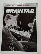 Gravitar - Atari 2600 Game Manual Instructions