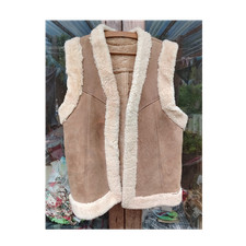 Unisex vintage suede - unisex, sheepskin