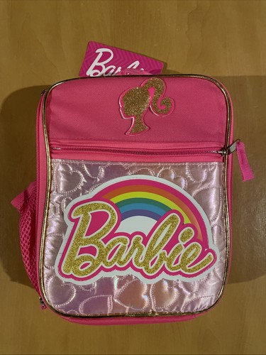 Barbie reusable lunch bag pink - bag,
