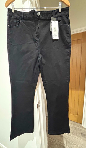 Denim slim bootcut jeans - m&co,