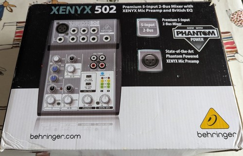 Behringer xenyx 502 - xenyx,