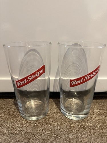 Red stripe lager pint - stripe,
